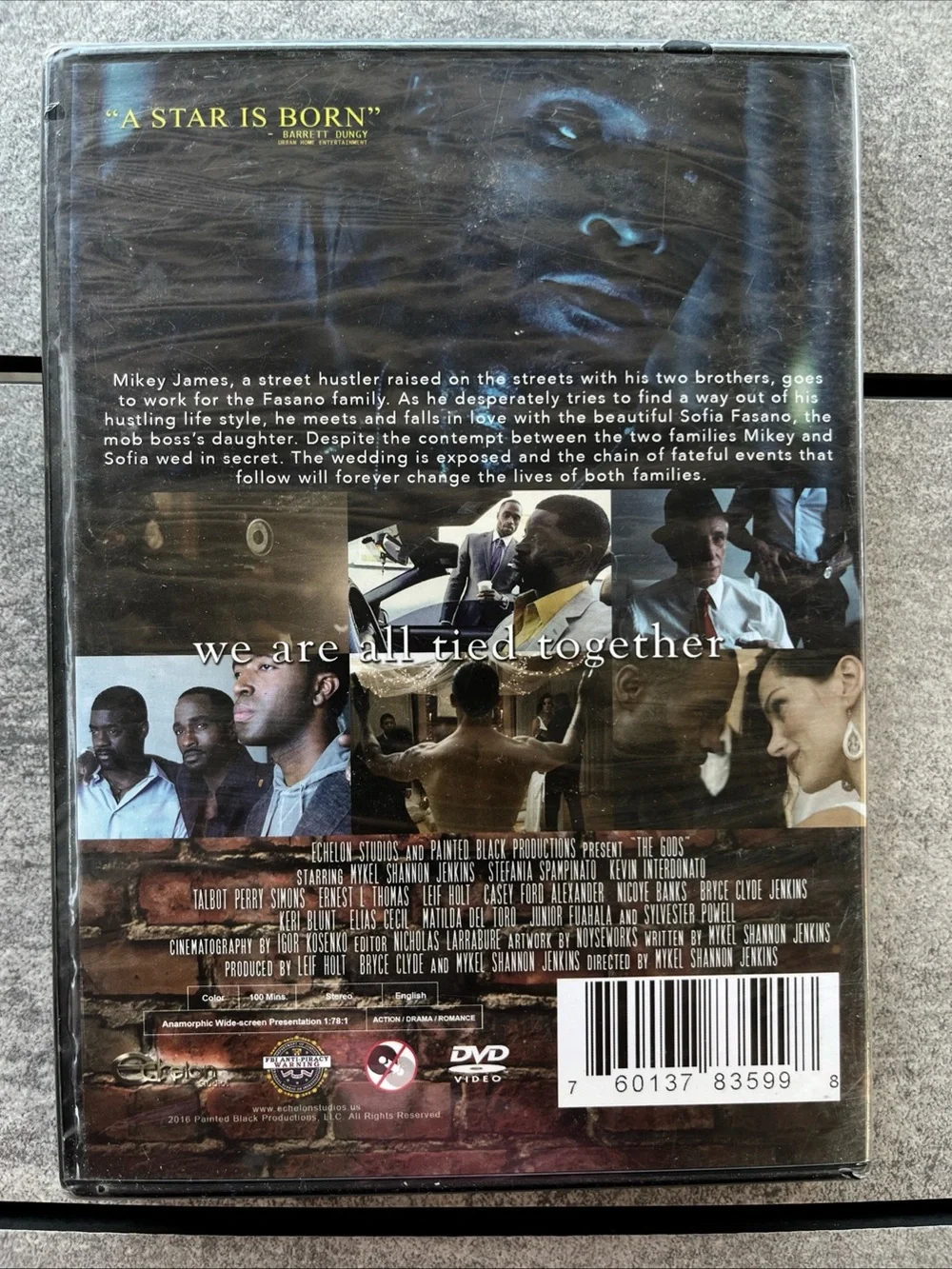 The Gods DVD - Dramatic Thriller original packaging